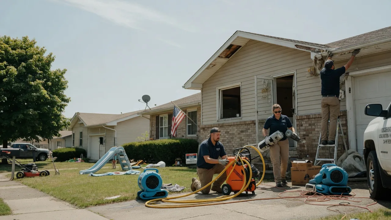 Water Damage Restoration in Lupton, MI near me
